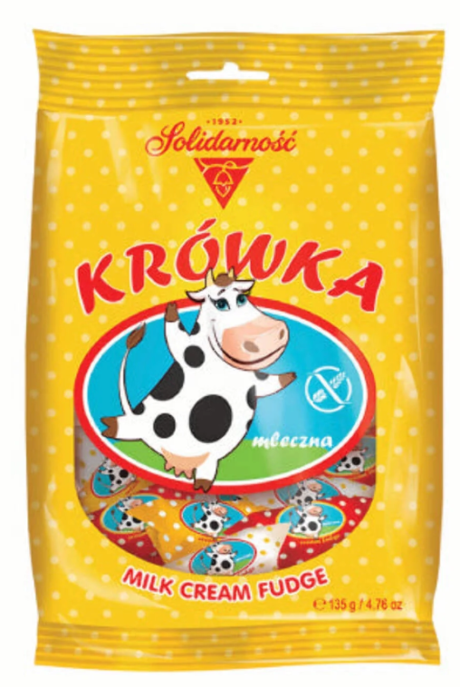 Solidarnosc Krowka Mleczna - Milk Cream Fudge Candy