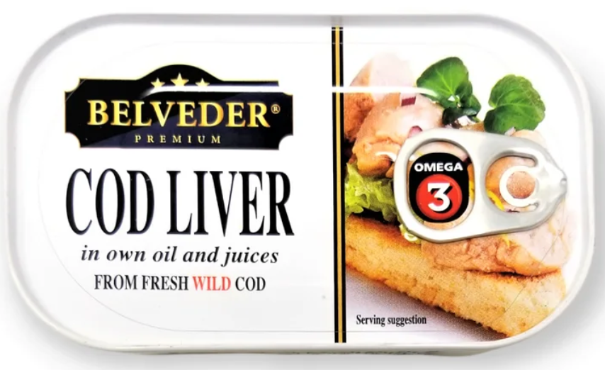 Belveder COD Liver in Oil 120g