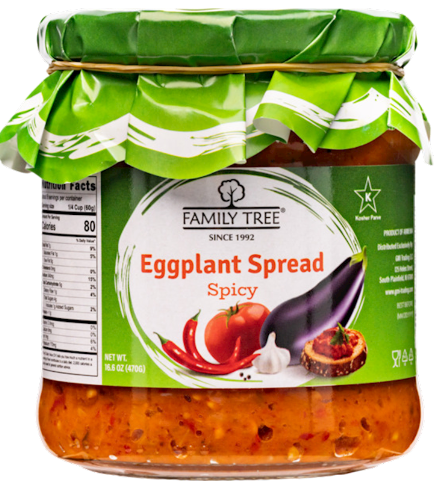 Family Tree Eggplant Spread Spicy