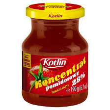 Kotlin Koncentrat Pomidorowy - Tomatoe Concentrate 190g