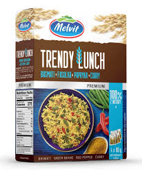 Melvit Trendy Lunch Basmati Fasolka Papryka Curry - Basmati Green Beans Red Pepper Curry
