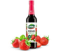 Lowicz Strawberry Syrup - Truskawkowa 400ml