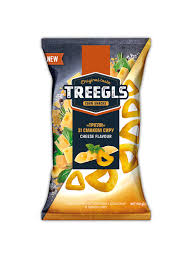 Zolote Zerno Treegls with Cheese - Corn Puff Chips Cheese Flavor