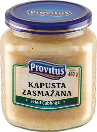 Provitus Kapusta Zasmazana - Fried Cabbage Jar 480g