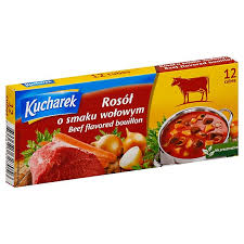 Kucharek Beef Flavored Bouillon Cubes