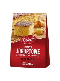 Ciasto Mix Delecta Duza Blacha Ciasto Jogurtowe - Big Pan Yogurt Pan Delecta