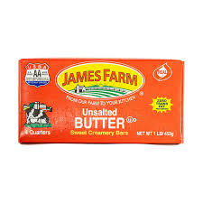 James Farm Unsalted Butter 1lb