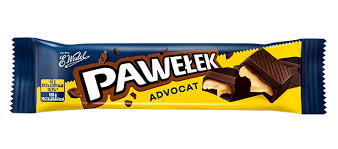 E. Wedel Pawelek Advocat - Dark Chocolate bar with Advocaat Filling