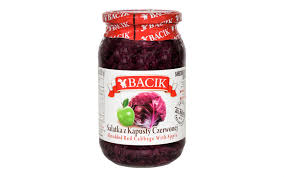 Shredded Red Cabbage with Apple - Salatka z kapusty czerwonej z jablkiem 850g