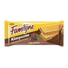 Goplana Jutrzenka Family Wafers Cocoa - Wafle Kakaowe