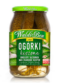 Waldi Ben Ogorki Debowe - Pickled Cucumbers with Oak and Dill
