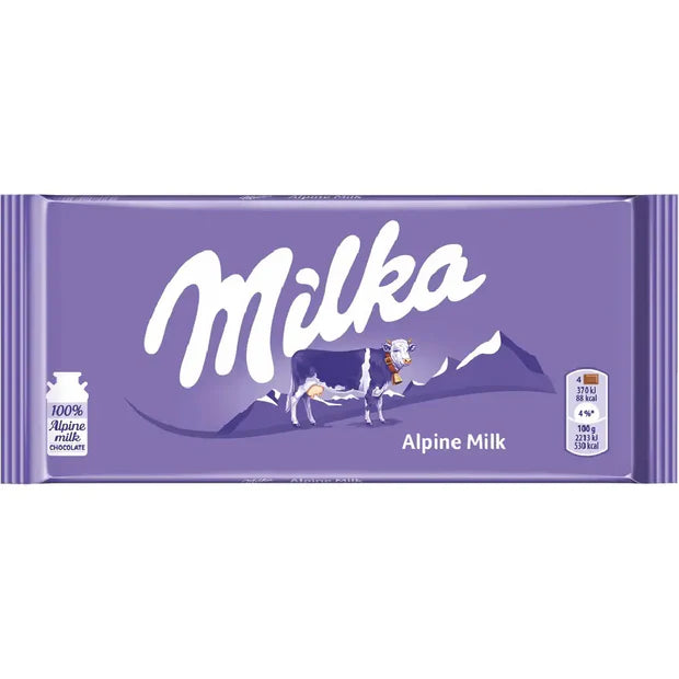 Milka Alpine Milk Chocolate