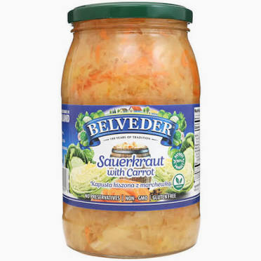 Belveder Sauerkraut with Carrot - Kapusta Kiszona z Marchewka