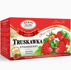 Malwa Herbata Truskawkowa - Herbal Strawberry Tea