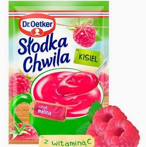 Dr.Oetker Slodka Chwila Kisiel Smak Malina - Raspberry instant jello jelly