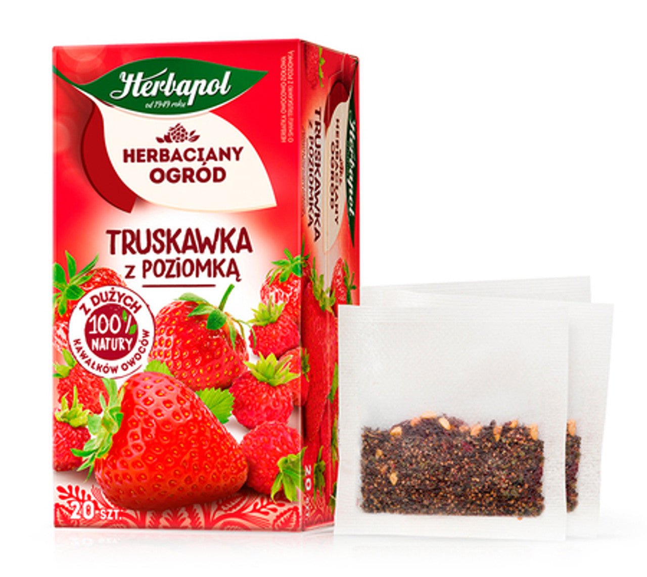 Herbapol Tea Garden Strawberry & Wild Strawberry Tea