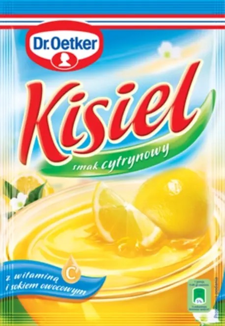 Dr. Oetker Kisiel Smak Cytrynowy - Lemon Pudding Jelly