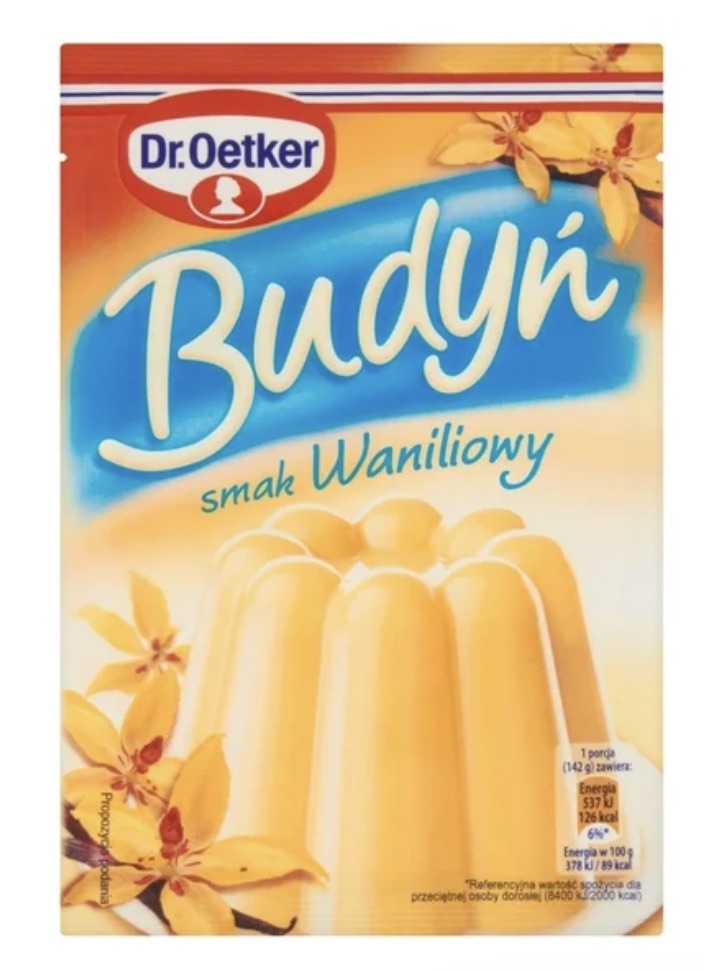 Dr. Oetker Budyn Smak Waniliowy - Vanilla Pudding