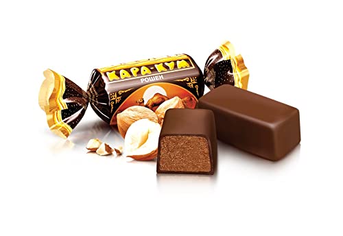 Roshen Kara-Kum with Waffle Crumbs & Praline Filling 1Lb
