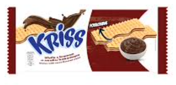 Kriss Wafle Z Kremem O Smaku Kakaowym 180G