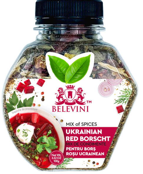 Belevini – Mix of Spices for Ukrainian Red Borscht, Traditional Seasoning 100g