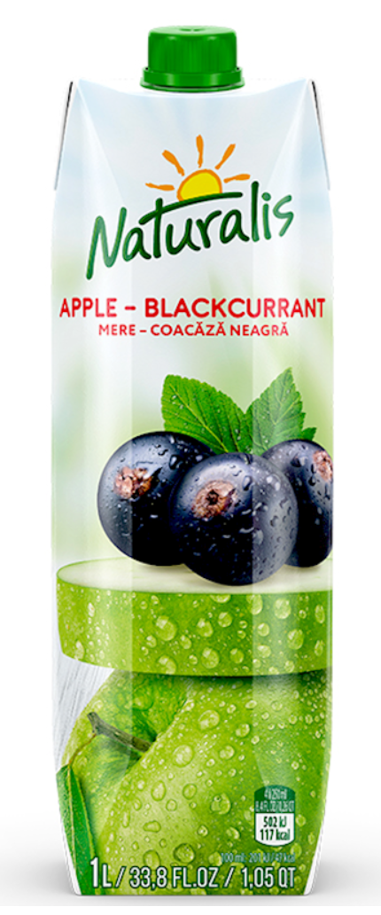 Naturalis Apple Black currant Nectar 1L