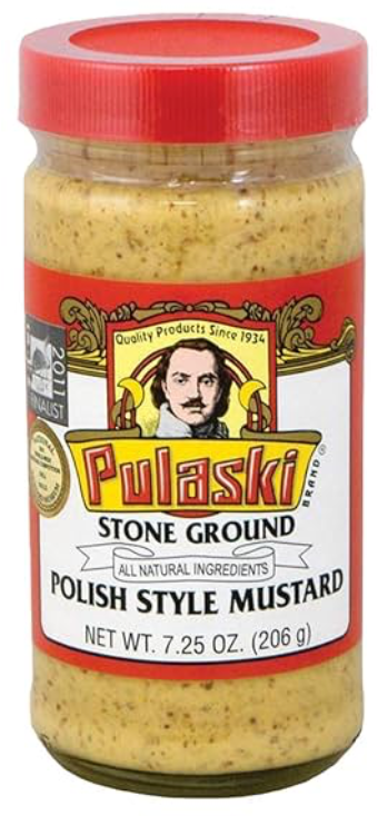 Pulaski Stone Ground Polish Style Mustard 206g