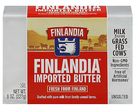 Finlandia Imported Salted Butter Bar 227g