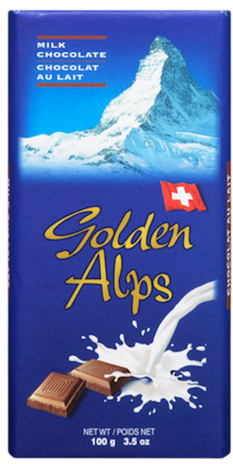 Golden Alps Milk Chocolate Bar