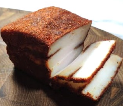 Salo Salted Pork Back Fat with Paprika - Slonina Solona z Papryka / lb