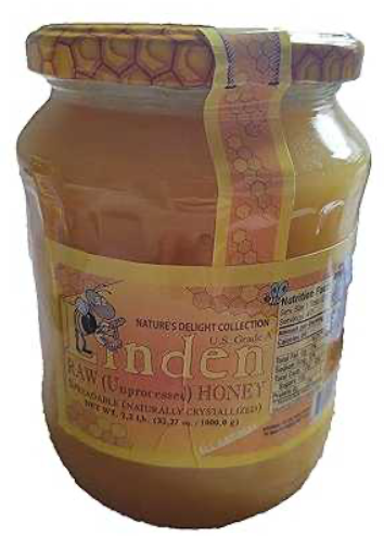Crc Linden Raw Unprocessed Honey - Miod Lipowy 950g