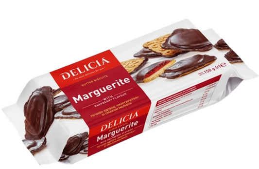 Delicia Biscuits Butter W/Raspberry Flavor Marguerite