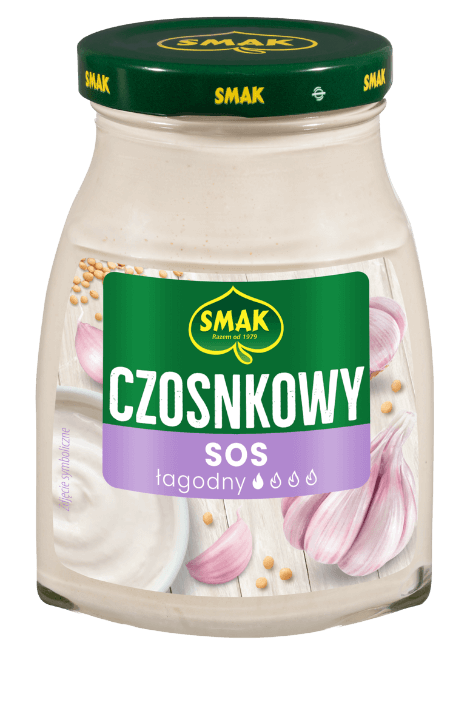 Smak sos czosnkowy lagodny 165g