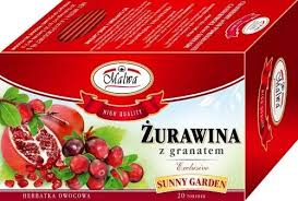 Malwa Herbata Zurawina z Granatem - Cranberry with Pomegranate
