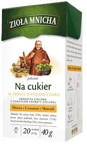 Zioła Mnicha - Herbata na cukier Sugar Lowering Tea 40g