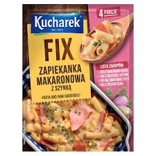 Kucharek Fix Zapiekanka Makaronowa z Szynka - Pasta & Ham Casserole Mix Powder