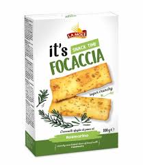 La Mole Focaccia Oven Baked Bread Slices with Rosemary 100g