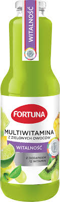 Fortuna napój witalność multiwitamina z zielonych owoców 1L