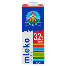 Mleko Lowicz 3.2% Fat UHT Milk 1 L