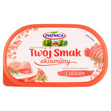 Piatnica Twoj Smak Aksamitny Serek Smietankowy z Lososiem - Cream Cheese with Salmon
