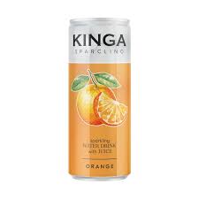 Kinga Sparclino Orange - Sparkling Water Drink with Juice