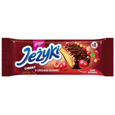 Goplana Jutrzenka Jezyki Wisnia   - Chocolate Cherry hedgehog cookies
