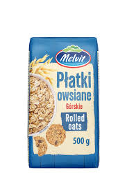 Melvit Platki Owsiane Gorskie - Rolled Oats 500g