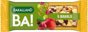 Bakalland Ba! 5 Bakalii - Baton Zbozowy 40g