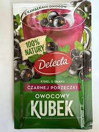 Delecta Kisiel Czarnej Porzeczki - Delecta fruit mug black currant