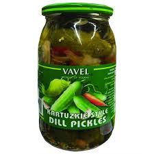 VAVEL Dill Pickles Kartuzki Style 900g
