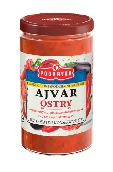 Podravka ajvar ostry spicy
