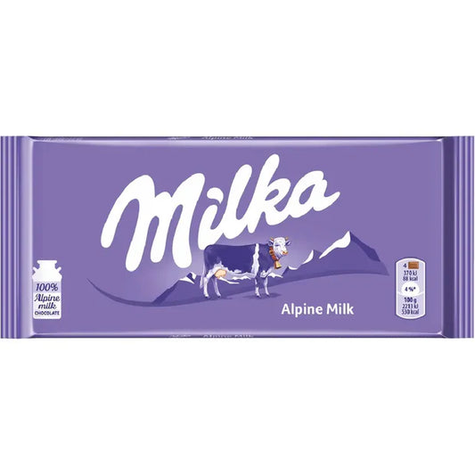 Milka Alpine Milk Chocolate