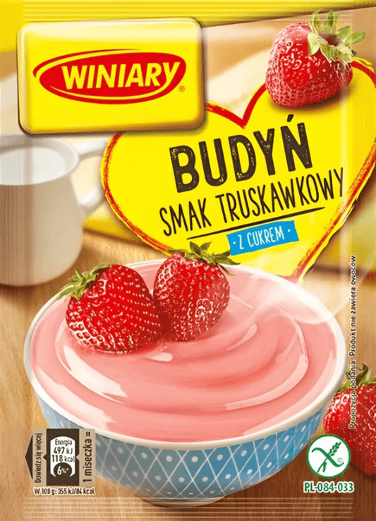 Winiary Strawberry Pudding - Budyń Truskawkowy