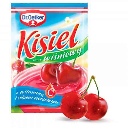 Dr. Oetker Kisiel Smak Wisniowy - Cherry Pudding Jelly